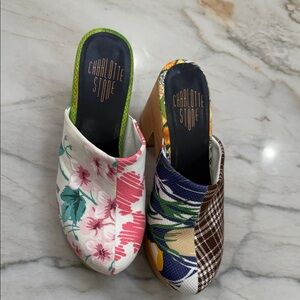 Charlotte Stone Marlo Chesterfield Clogs